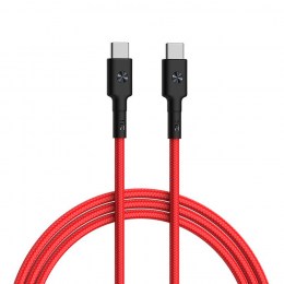 Кабель Type-C/Type-C Xiaomi ZMI Braided Cable 150 см (AL353 Red), красный
