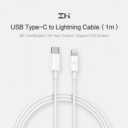 Кабель Type-C/Lighting Xiaomi ZMI 100см (AL870) 
